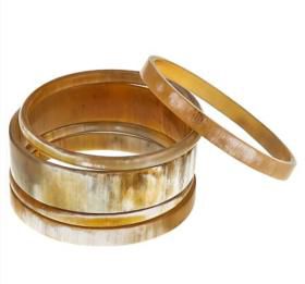Polished Horn Bangles, Feature : Quality superior finish