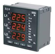 Aluminum Automatic Digital Panel Meters, for Indsustrial Usage, Voltage : 3-6VDC, 6-9VDC, 9-12VDC