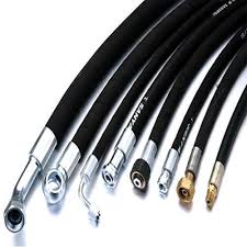 Iron Hydraulic Hoses, for Fuels, High Pressure Steam, Oil, Industrial, Water, Color : Black, Blue