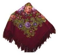 Plain woolen shawls, Size : 24x78 Cm