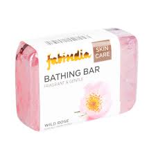 Oval Chandan Bathing Bar Wild Rose, for Parlour, Personal, Skin Care, Form : Solid