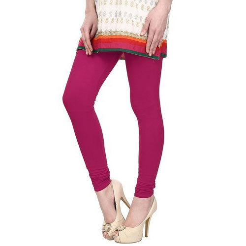 Plain Cotton Pink Ladies Leggings, Small at Rs 350 in New Delhi
