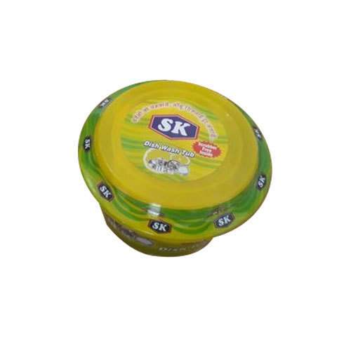 SK Round Dish Wash Tub, for Cleaning Utensils, Packaging Type : Packet