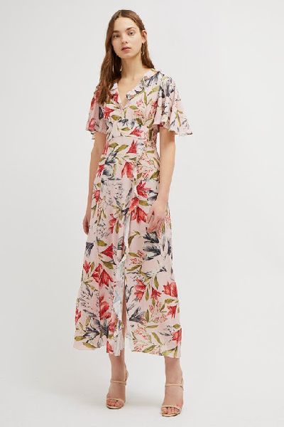 Embroidered women Maxi Dress, Size : L, XL, XXL