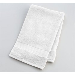 Plain Cotton Hand Towel, Color : White