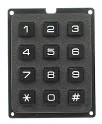 Key pads, Color : Black, Grey, White