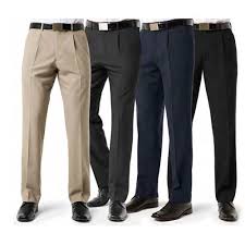 Cotton Mens Formal Trousers, for Easily Washable, Pattern : Plain