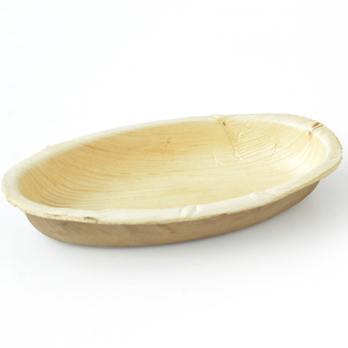 Areca Leaf Oval Bowls, Size : 3.5” 15”