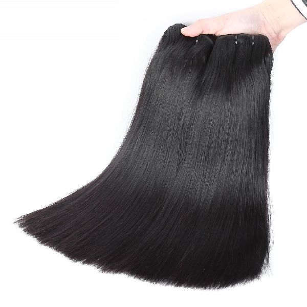 Double Drawn Hair, Length : 10-20Inch, Feature : Shiny Look
