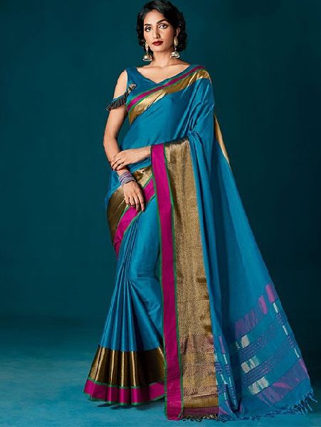 Silk Sarees, Saree Length : 6 m (with blouse piece)