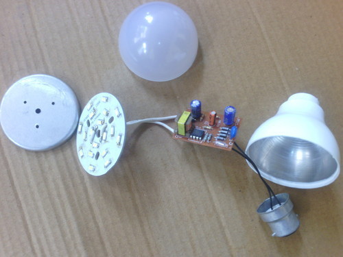 Driver Base Led Bulbs Raw Material, for Manufacturing Units, Color : White