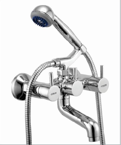 Telephonic Wall Mixer With Crutch (FL-117), For Bathroom Fittings, Feature : Corrosion Proof