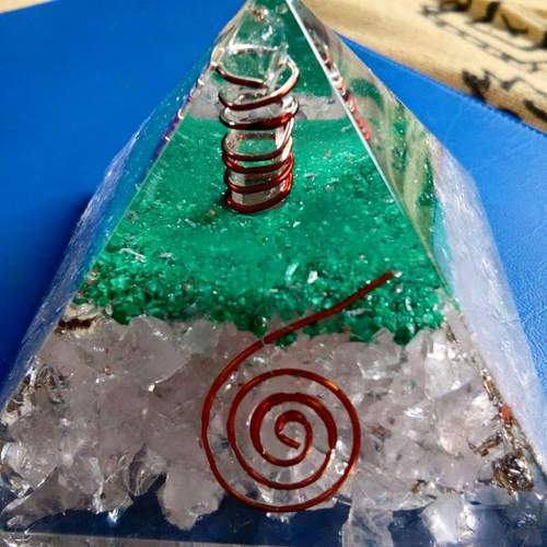 Orgonite Pyramid, for Home Decoration, Feature : Good Strength