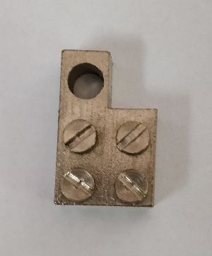 Coated Plain Brass Fuse Contact Terminal, Feature : Blow-Out-Proof, Investment Casting