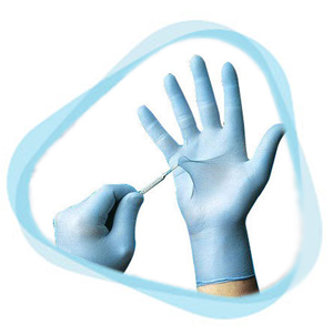 Protezione Nitrile Examination Gloves-Powder Free, Feature : Flexible, Light Weight
