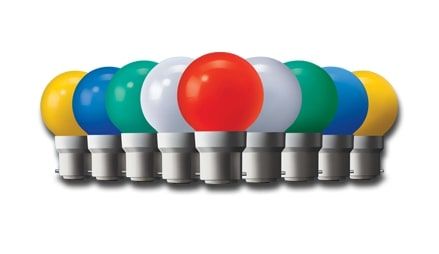 Coloured LED Bulb