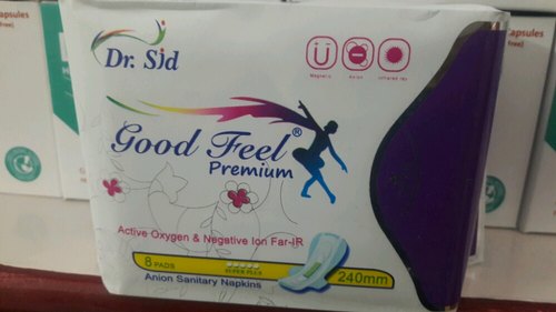 GOOD FEEL PREMIUM SANITARY NAPKINS, Size : XL