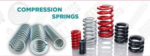 Polished Stainless Steel Compression Springs, for Industrial Use, Shape : Round