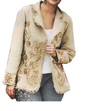 Cotton Ladies Jute Jacket, Size : M, XL