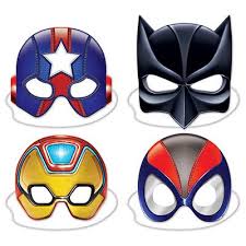Cotton Glossy superhero masks, for Eye Protection, Feature : Anti-Wrinkle, Comfortable, Dry Cleaning