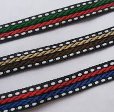 Plain Cotton garment ribbon, Feature : Attractive Colors, Durable, Eco Friendly, Shining Look, Soft Fabric