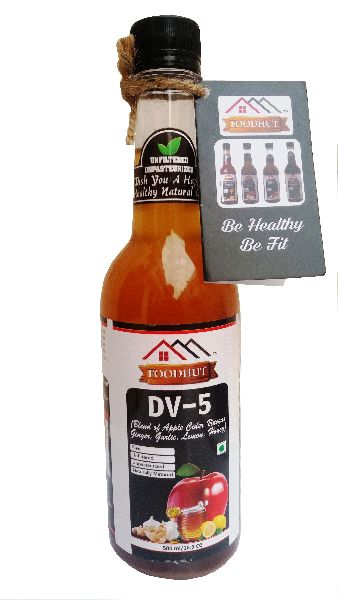 Foodhut DV-5 (Apple Cider Vinegar, Certification : FSSAI Certified