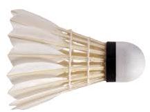 Badminton shuttlecock, Color : White