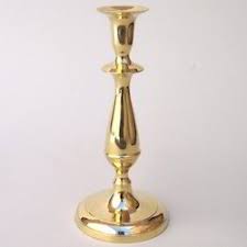 Non Poloshed Plain Brass Candle Stand, Style : Antique, Modern