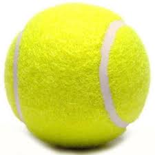 Plain Rubber Tennis Ball, Size : Standard