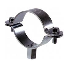 Coated Aluminium pipe clamp, Size : 1inch, 2inch, 3inch, 4inch, 5inch