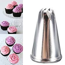 Icing Piping Cake Nozzles Rose Nozzle, for Function Hall, Hospitals, Malls, Feature : Fine Finished