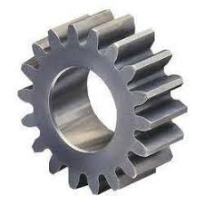 Round Non Polished Alloy Steel Gear Wheel, for Automotive Industry, Color : Black, Blue, Green, Grey