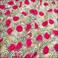 Embroidered Designer Fabric