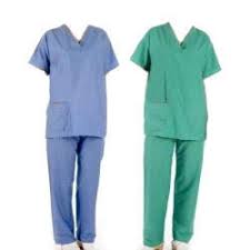 Hospital Uniform, Color : Blue, Creamy