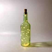LED Glass Bottle Lamp, Shape : Pipe, Round, Square