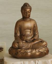 Brass Non Polished Buddha Statue, for Garden, Home, Office, Shop, Feature : Best Quality, Complete Finishing