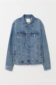 Checked denim jacket, Size : L, S