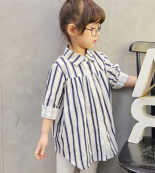 Checked Kids Girl Shirt, Style : Full Sleeve, Half Sleeve