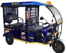 E Rickshaw, Feature : Excellent Torque Power, Fast Chargeable, Good Mileage, Heat Indicator, Low Maintenance