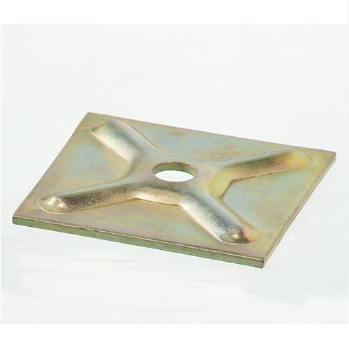 Pensla Square Mild Steel Waller Plate, for Construction Use, Technics : Machine Made