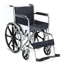 Non Polished Aluminium Wheel Chairs, for Hospital, Home