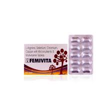 Femivita Multivitamin Tablet, for Health Treatment, Supplements, Packaging Size : 10x1, 30x1, 50x1