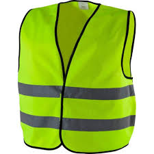 Checked Cotton Safety Jacket, Size : L, M, XL, XXL