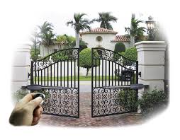 Aluminum Manual Non Polished Remote Swing Gate, for College, Outside The House, Parking Area, School
