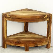 Wooden Non Ploished table corner, for Bed Room, Home Office, Living Room, Study Room, Pattern : Plain