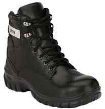 PU Buffalo Leather Leather safety shoes, for Constructional, Industrial Pupose, Size : 10, 11, 12