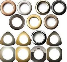 Power Coated Non Polished Aluminium Curtain Eyelet Ring, Size : 0-15mm, 15-30mm, 30-45mm, 45-60mm