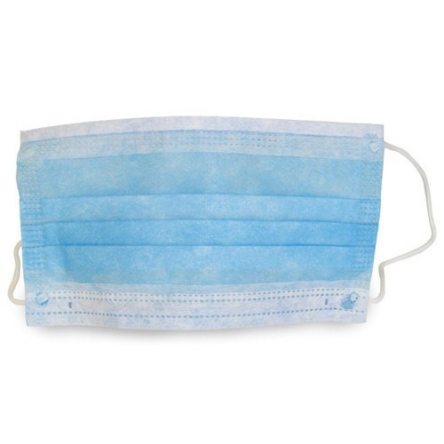 Cotton Medical Face Mask, for Clinic, Hospital, Laboratory, Color : Blue