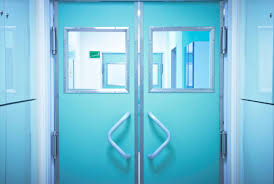 Iron Chrome Surgery Room Door, Position : Commercial, Exterior, Garden