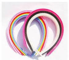 Plain Elastic Hair Bands, Packaging Type : Packet, Pouch